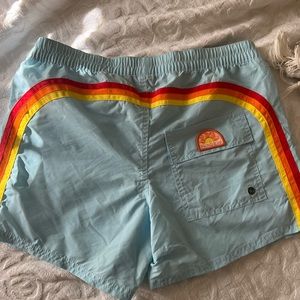 Womens Vintage Sundek Board-shorts
